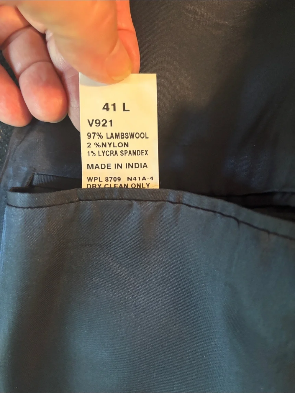 Nautica Men's Brown Single-Button Notch Lapel Sport Coat